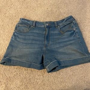 American eagle high rise mom short